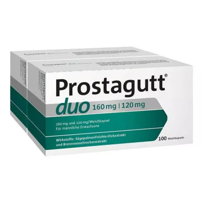 Prostagutt duo 160 mg/120 mg cápsulas moles, 200 unidades Prostagutt duo 160 mg/120 mg cápsulas moles, 200 unidades