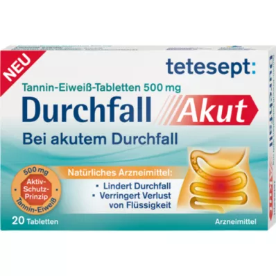 TETESEPT Diarrhoea Acute Tablets, 20 unidades