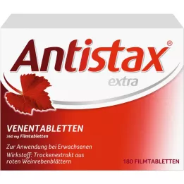 ANTISTAX Comprimidos de veia extra, 180 unidades