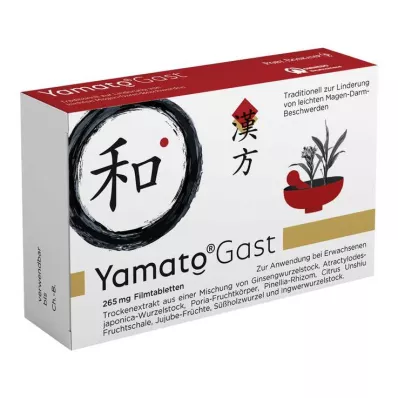 YAMATOGAST Comprimidos revestidos por película de 265 mg, 27 unidades YAMATOGAST Comprimidos revestidos por película de 265 mg, 27 unidades