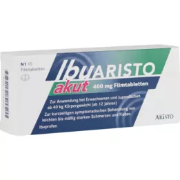 IBUARISTO acute 400 mg comprimidos revestidos por película, 10 unid