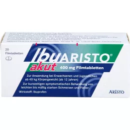 IBUARISTO acute 400 mg comprimidos revestidos por película, 20 unidades