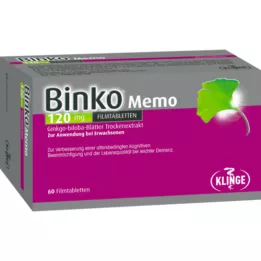 BINKO Memo 120 mg comprimidos revestidos por película, 60 unid