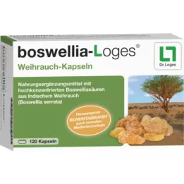 BOSWELLIA-LOGES Cápsulas de incenso, 120 Cápsulas