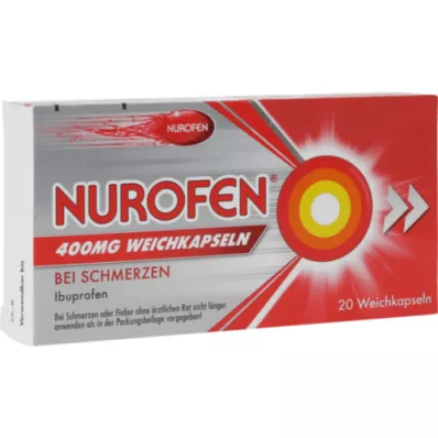 NUROFEN Cápsulas moles de 400 mg, 20 unidades