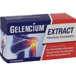 GELENCIUM EXTRACT Comprimidos revestidos por película à base de plantas, 75 unidades