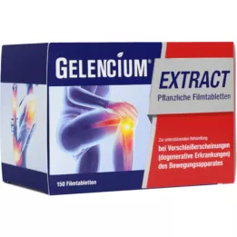 GELENCIUM EXTRACT Comprimidos revestidos por película à base de plantas, 150 unidades