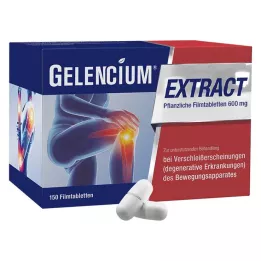 GELENCIUM EXTRACT Comprimidos revestidos por película à base de plantas, 150 unidades