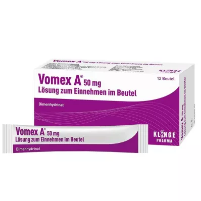 Solução Vomex A® 50 mg, 12 unidades