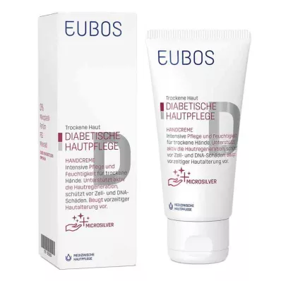 EUBOS DIABETISCHE HAUT PFLEGE Creme de mãos, 50 ml EUBOS DIABETISCHE HAUT PFLEGE Creme de mãos, 50 ml