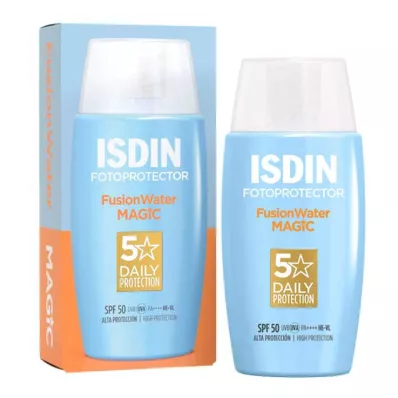 ISDIN Fotoprotetor Fusion Water Emulsão Mágica SPF 50, 50 ml ISDIN Fotoprotetor Fusion Water Emulsão Mágica SPF 50, 50 ml