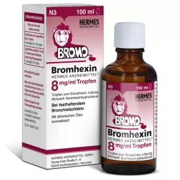 BROMHEXIN Hermes Arzneimittel 8 mg/ml gotas, 100 ml