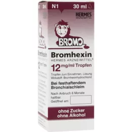 BROMHEXIN Hermes Arzneimittel 12 mg/ml gotas, 30 ml