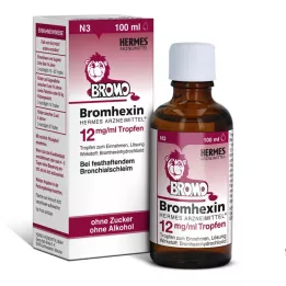 BROMHEXIN Hermes Arzneimittel 12 mg/ml gotas, 100 ml