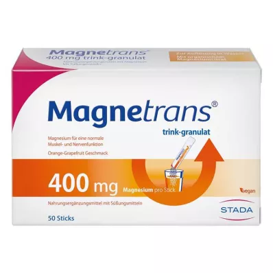 Magnetrans 400 mg granulado para beber, 50X5,5 g Magnetrans 400 mg granulado para beber, 50X5,5 g