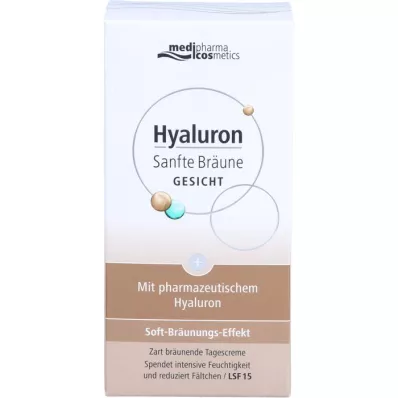 HYALURON SANFTE Creme bronzeador para o rosto, 50 ml