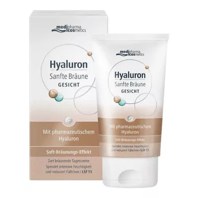 Creme Facial Hialurônico Bronzeador Suave, 50 ml Creme Facial Hialurônico Bronzeador Suave, 50 ml