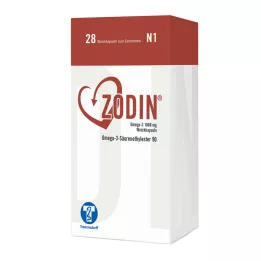 ZODIN Cápsulas moles de Omega-3 1.000 mg, 28 unid