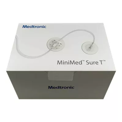 Conjunto de infusão Minimed Sure-T 6 mm 80 cm, 10 unidades Conjunto de infusão Minimed Sure-T 6 mm 80 cm, 10 unidades
