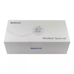Conjunto de infusão Minimed Quick-Set 6 mm 80 cm, 10 unidades