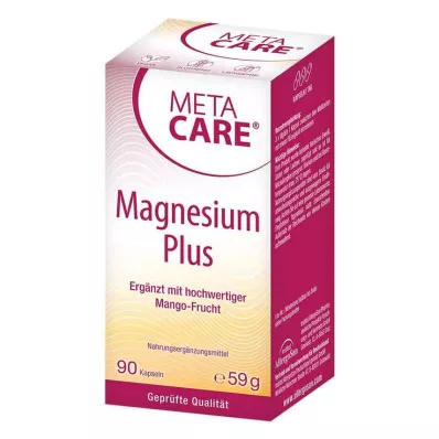 Cápsulas Meta Care Magnésio Plus, 90 unidades Cápsulas Meta Care Magnésio Plus, 90 unidades