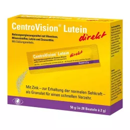 CENTROVISION Grânulos directos de luteína, 28 unidades