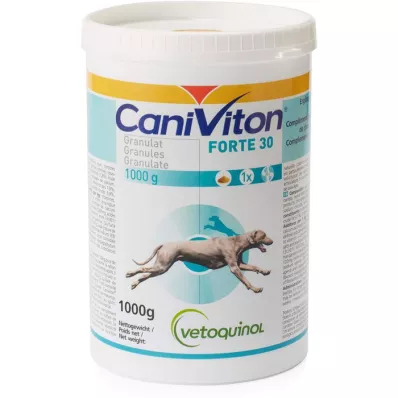 CANIVITON Forte 30 alimento granulado para cães, 1000 g