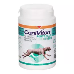 CANIVITON Forte Plus Comprimidos de alimento suplementar para cão/gato, 90 pcs