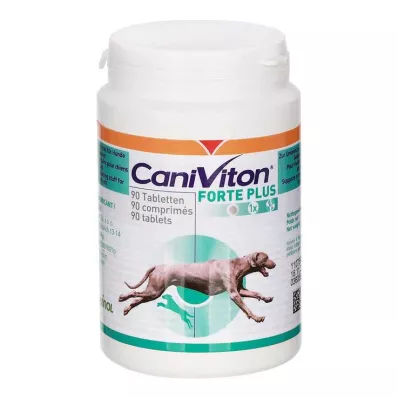 CANIVITON Forte Plus Comprimidos de alimento suplementar para cão/gato, 90 pcs CANIVITON Forte Plus Comprimidos de alimento suplementar para cão/gato, 90 pcs