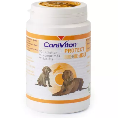 CANIVITON Protect Comprimidos alimentares suplementares para cães/gatos, 90 unidades
