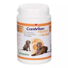 CANIVITON Protect Comprimidos alimentares suplementares para cães/gatos, 90 unidades
