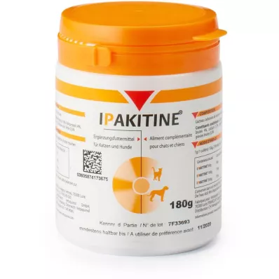 IPAKITINE Alimento complementar em pó para cães/gatos, 180 g