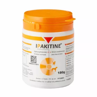 Alimento complementar em pó Ipakitine para cães/gatos, 180 g Alimento complementar em pó Ipakitine para cães/gatos, 180 g