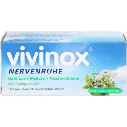 VIVINOX Repouso Nervoso Baldr.+Mel.+Paixão.Calmante.Drag., 40 St