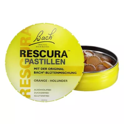 Flores de Bach Original Rescura Pastilhas Laranja-Sabugueiro, 50 g Flores de Bach Original Rescura Pastilhas Laranja-Sabugueiro, 50 g