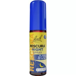 BACHBLÜTEN Spray de Noite Original Rescura sem álcool, 20 ml