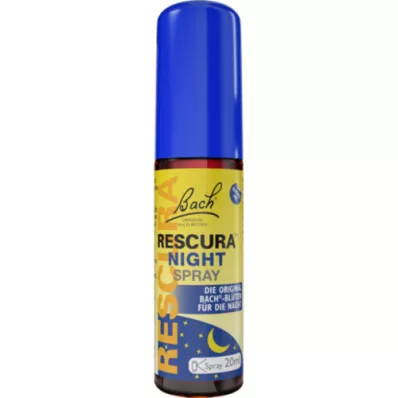 BACHBLÜTEN Spray de Noite Original Rescura sem álcool, 20 ml