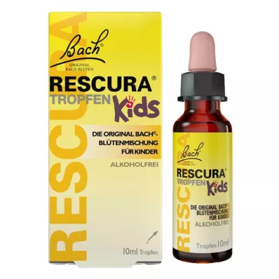 Flor de Bach Original Rescura Kids gotas sem álcool, 10 ml Flor de Bach Original Rescura Kids gotas sem álcool, 10 ml