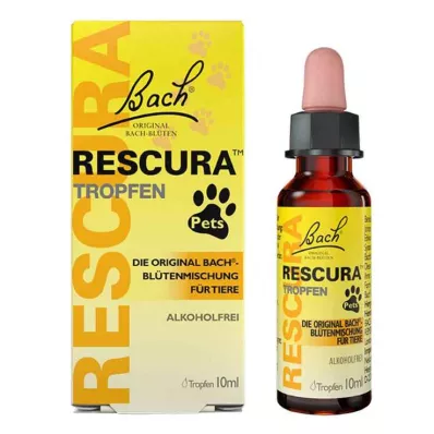 Flores de Bach Original Rescura Pets cai veterinário sem álcool.(para animais), 10 ml Flores de Bach Original Rescura Pets cai veterinário sem álcool.(para animais), 10 ml