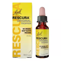 BACHBLÜTEN Gotas de Rescura Original com álcool, 10 ml