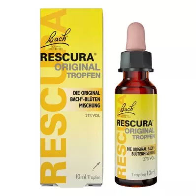 Flor de Bach Original Rescura gotas com álcool, 10 ml Flor de Bach Original Rescura gotas com álcool, 10 ml