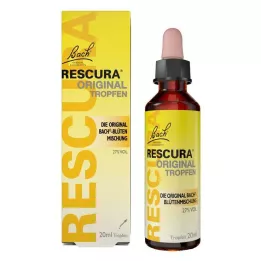 BACHBLÜTEN Gotas de Rescura Original com álcool, 20 ml