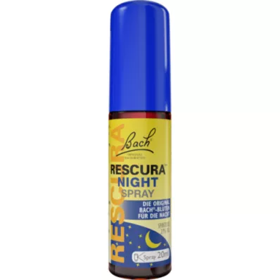 BACHBLÜTEN Spray de Noite Original Rescura com álcool, 20 ml