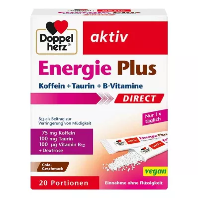 Pellets Doppelherz Energy Plus Direct, 20 unidades Pellets Doppelherz Energy Plus Direct, 20 unidades