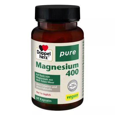 Doppelherz Magnésio 400 cápsulas puras, 60 peças