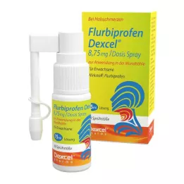 FLURBIPROFEN Dexcel 8,75 mg/Dos.spray cavidade oral, 15 ml