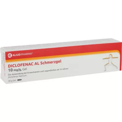 DICLOFENAC AL Gel analgésico 10 mg/g, 50 g