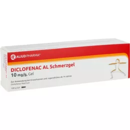 DICLOFENAC AL Gel analgésico 10 mg/g, 100 g