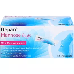GEPAN Solução oral de Mannose to go, 14X5 ml