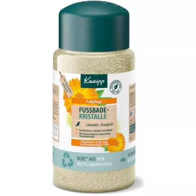 KNEIPP Cristais de banho de pés de óleo de laranja de calêndula, 600 g